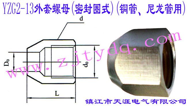 YZG2-13ĸ(ܷȦʽ)(~)Outer Liner Nut
